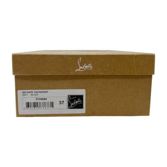 Christian Louboutin So Kate 120 Black Patent Leather Pumps – Size 37 - Picture 9 of 10